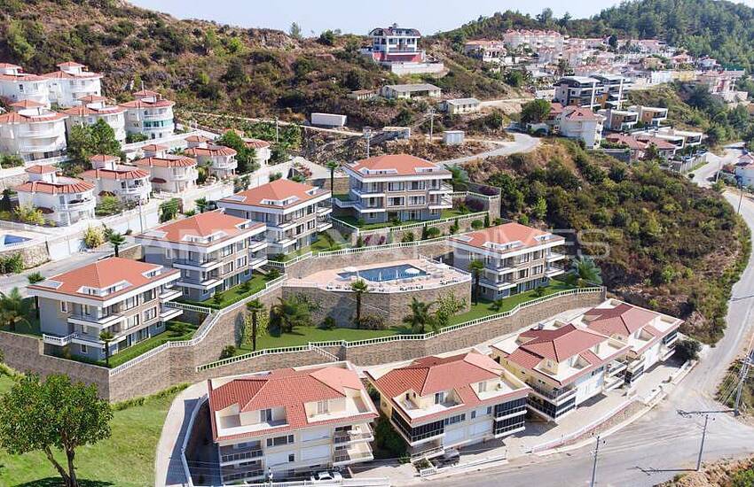 Duplex Med Natur Och Havsutsikt Omgivna Av Natur I Kargicak Alanya 5