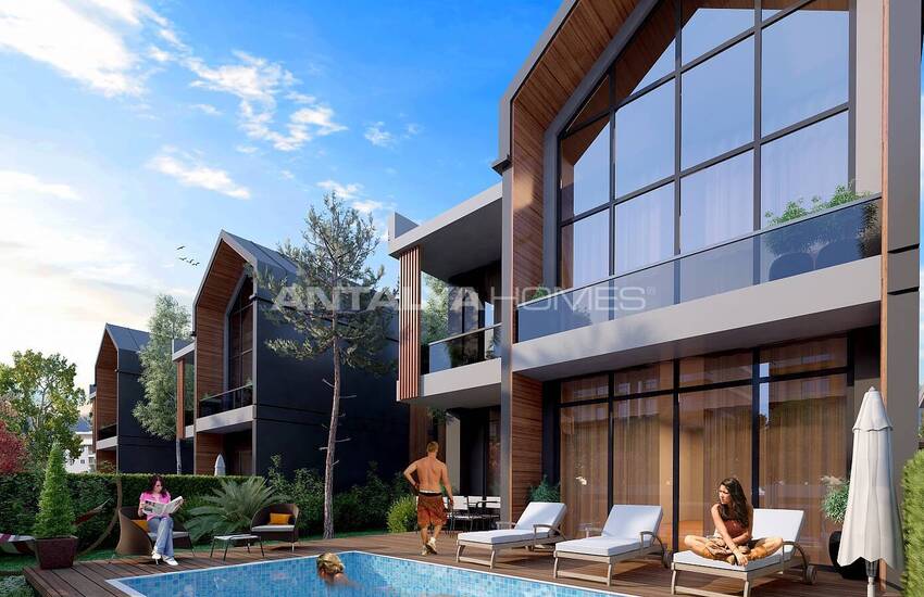 Villas with Private Pool and Sauna in Dosemealti Antalya 14