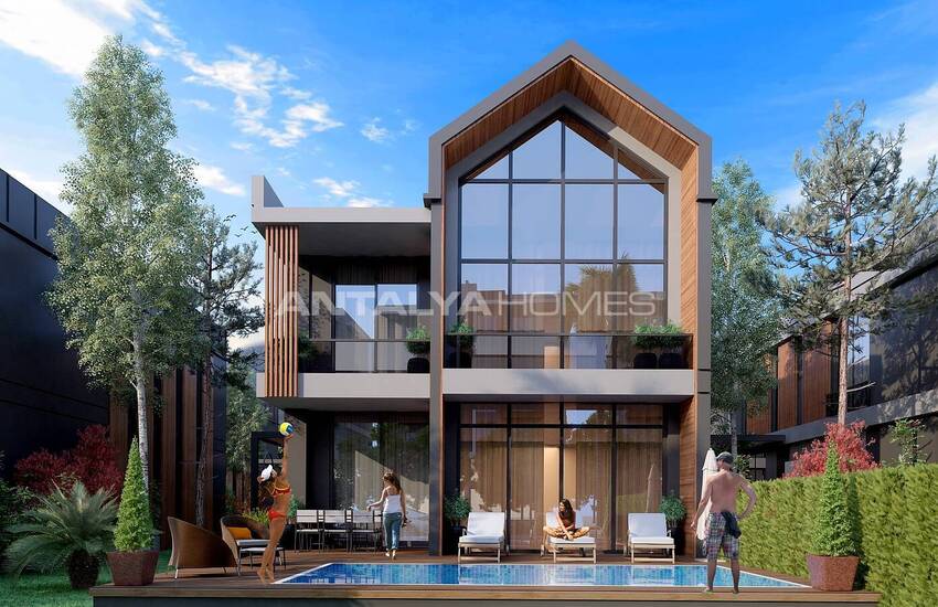 Villas with Private Pool and Sauna in Dosemealti Antalya 16