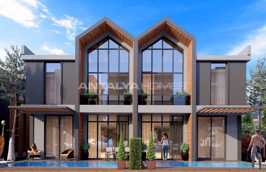 Villas with Private Pool and Sauna in Dosemealti Antalya 17