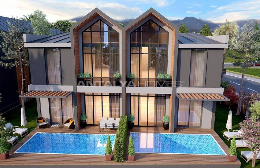 Villas with Private Pool and Sauna in Dosemealti Antalya 18