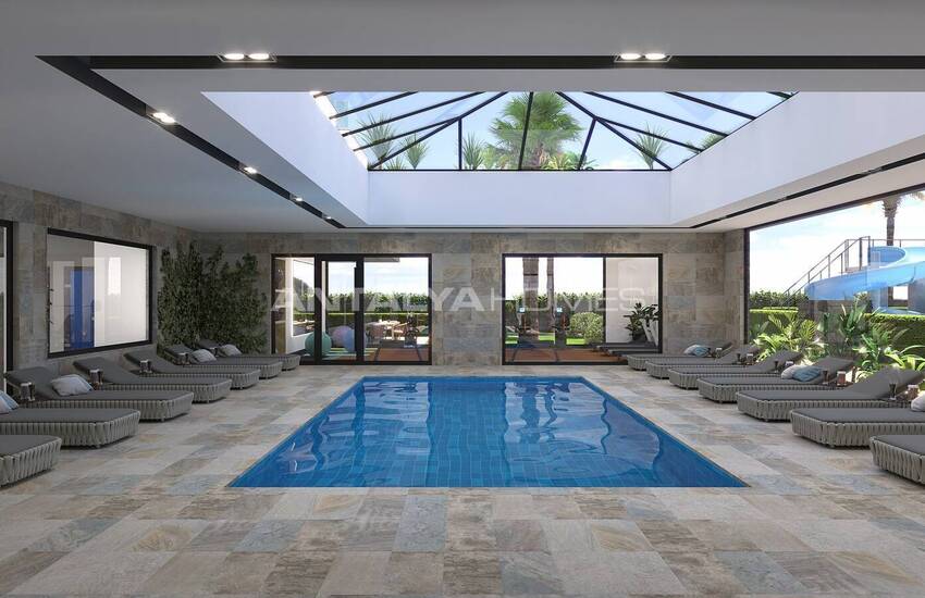 Новые Квартиры Рядом с Пляжем в Махмутларе, Аланья 18