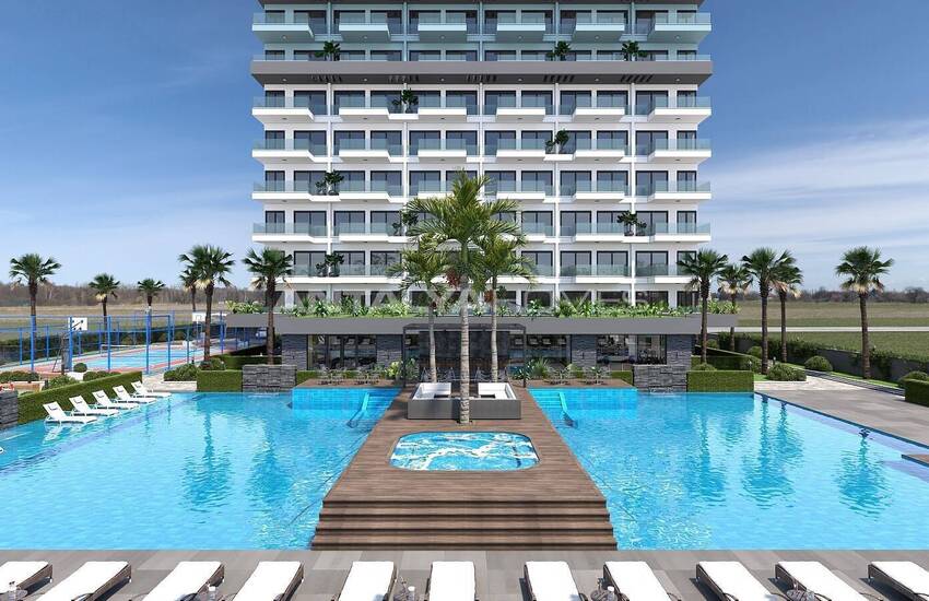 Alanya Mahmutlar'da Plaja Yürüme Mesafesinde Yeni Daireler 5