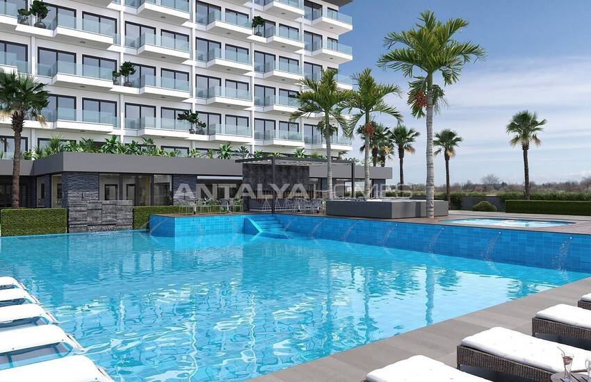 Alanya Mahmutlar'da Plaja Yürüme Mesafesinde Yeni Daireler 7