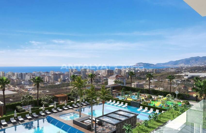 Alanya Mahmutlar'da Plaja Yürüme Mesafesinde Yeni Daireler 9