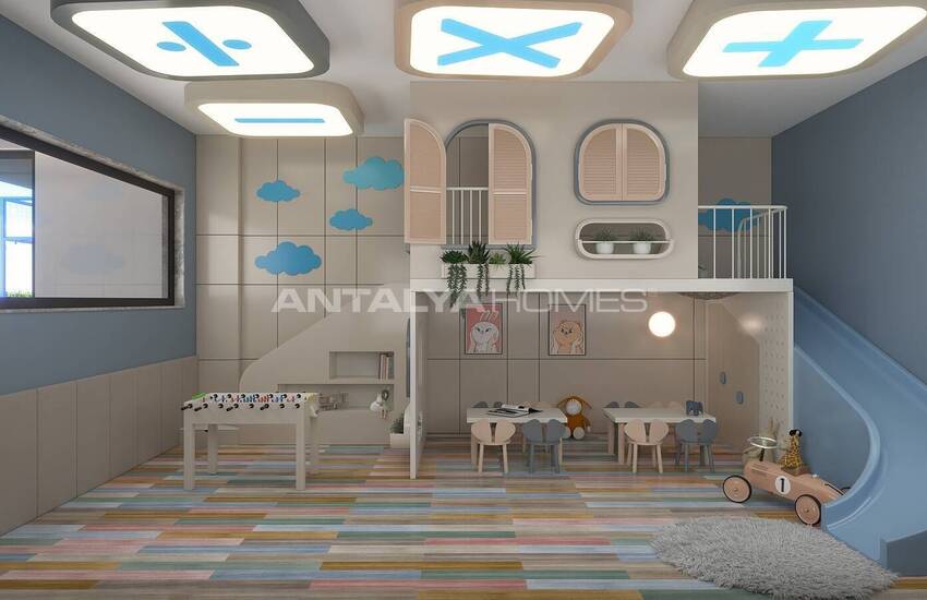 Alanya Mahmutlar'da Plaja Yürüme Mesafesinde Yeni Daireler 12