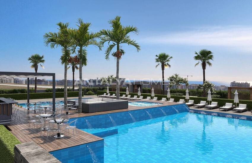 Alanya Mahmutlar'da Plaja Yürüme Mesafesinde Yeni Daireler 8