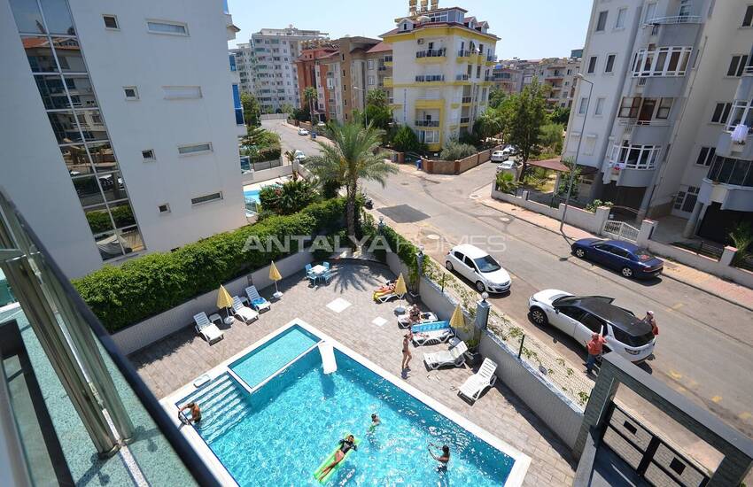 Ready to Move Flat in a Complex with Pool in Oba Alanya 8