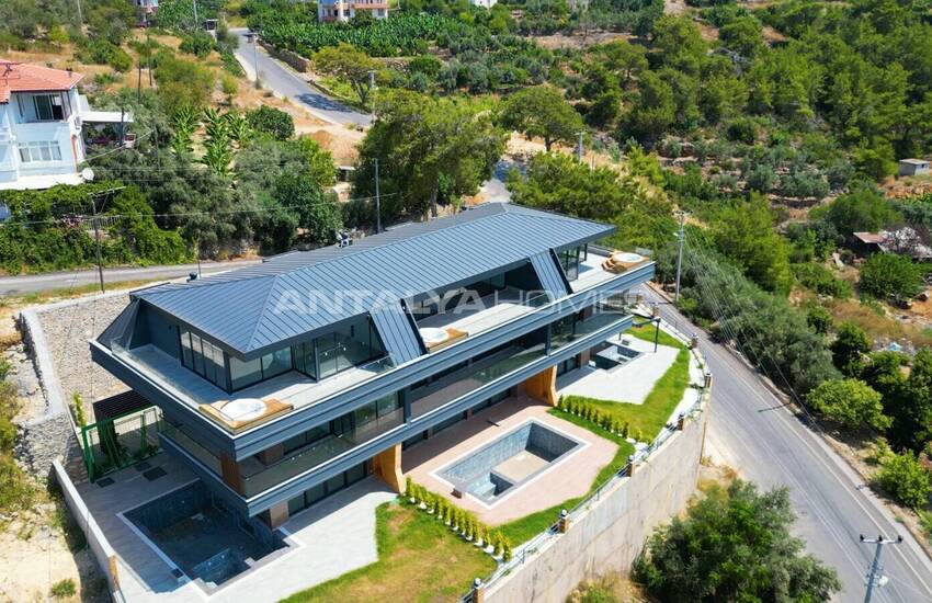 Alanya İncekum'da Özel Havuzlu ve Şık Tasarımlı Villalar 10