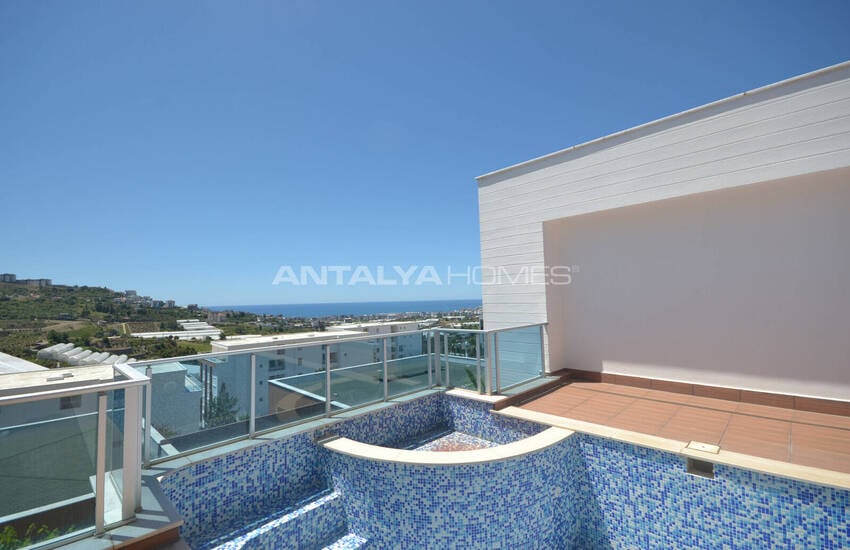 Sea View Villa with Private Pool in Kargicak Alanya 17
