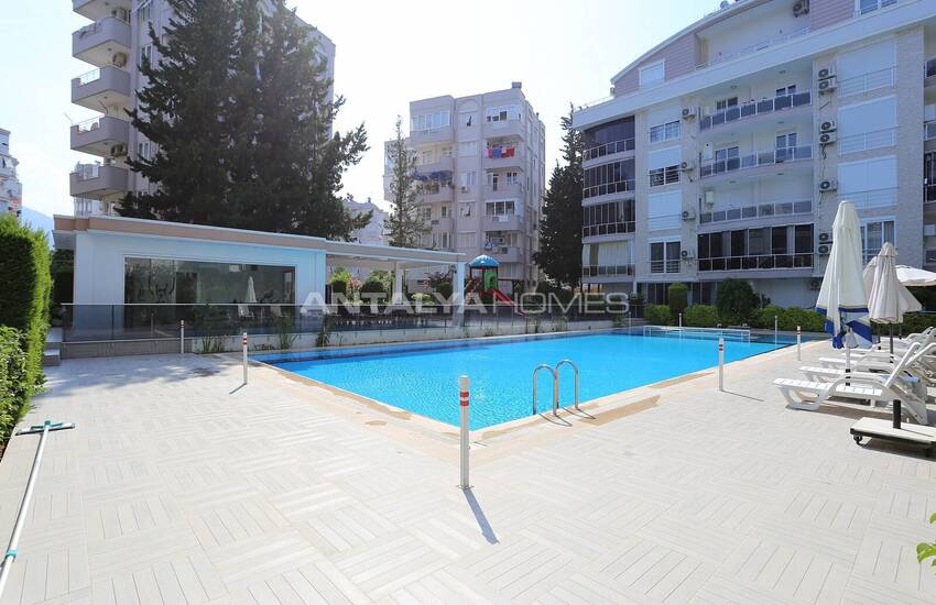 Spacious Duplex Flat with Private Sauna in Konyaalti 5