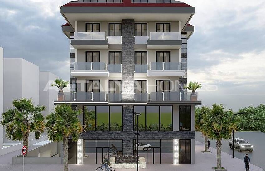 Apartments in a Complex with Pool Near the Beach in Kestel Alanya 3