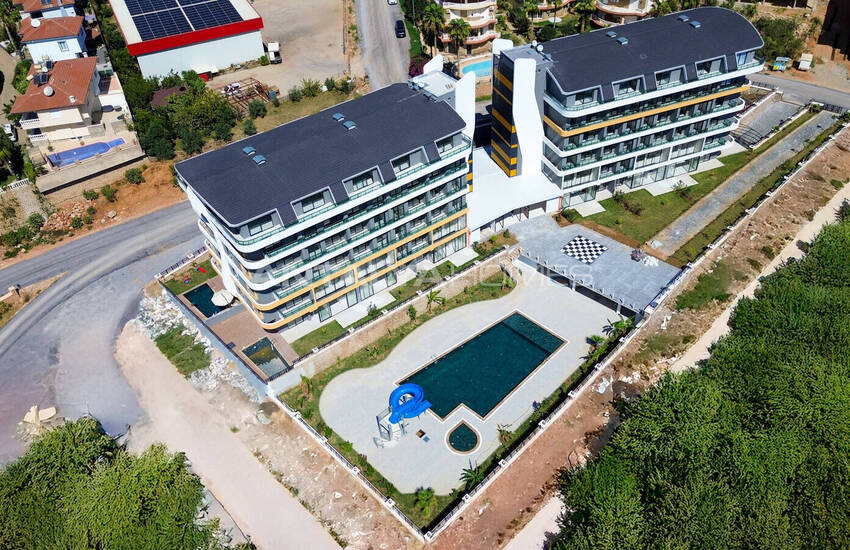 Lyxlägenheter Sammanflätade Med Naturen I Alanya Antalya 4