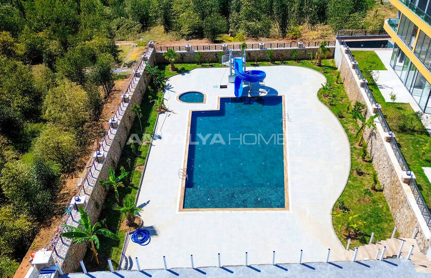 Lyxlägenheter Sammanflätade Med Naturen I Alanya Antalya 6