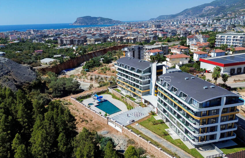 Lyxlägenheter Sammanflätade Med Naturen I Alanya Antalya 1