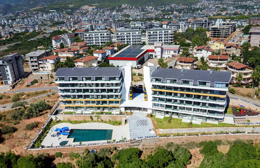 Lyxlägenheter Sammanflätade Med Naturen I Alanya Antalya 7