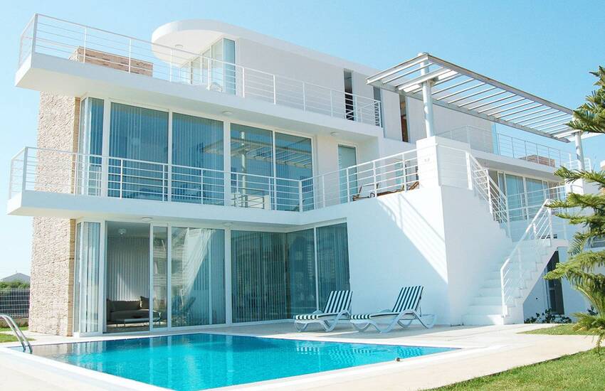 Semi-detached Villa with a Private Pool in Kadriye Turkey