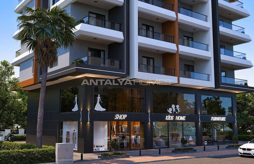 Apartments in Project with Rich Features in Mahmutlar Alanya