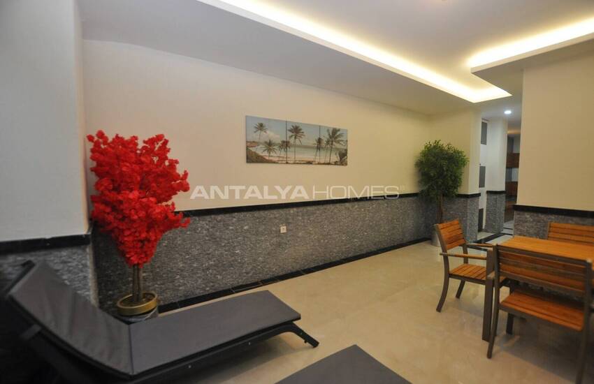 Alanya Mahmutlar'da Yatırıma Uygun Şık Tasarımlı Daireler 15