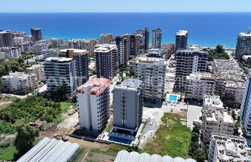 Alanya Mahmutlar'da Yatırıma Uygun Şık Tasarımlı Daireler 1