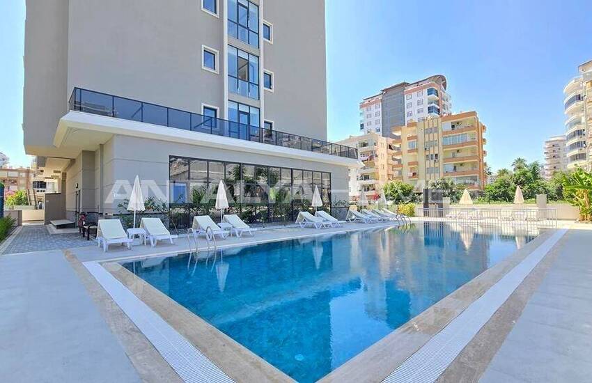 Alanya Mahmutlar'da Yatırıma Uygun Şık Tasarımlı Daireler