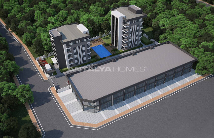 Functional Flats on a Main Road in Antalya Altintas 4