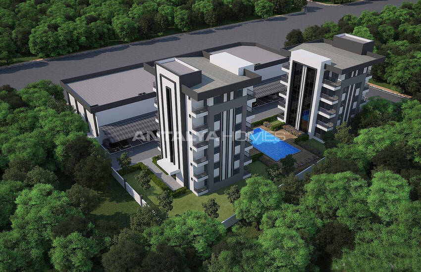 Functional Flats on a Main Road in Antalya Altintas 5