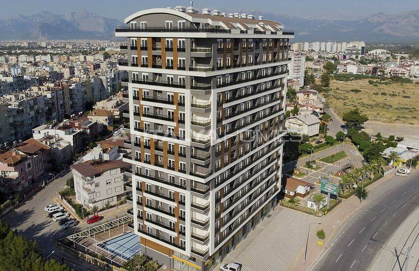 Apartments in a Complex Close to Tramway Stop in Kepez 1