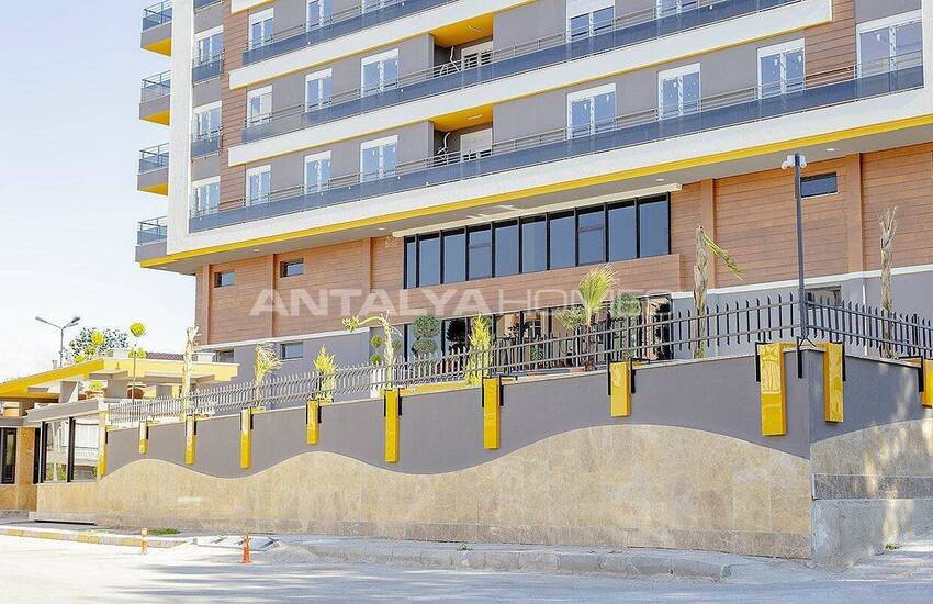 Apartments in a Complex Close to Tramway Stop in Kepez 10