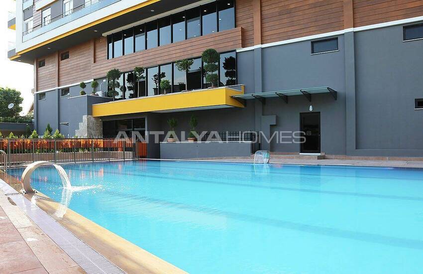 Apartments in a Complex Close to Tramway Stop in Kepez 16