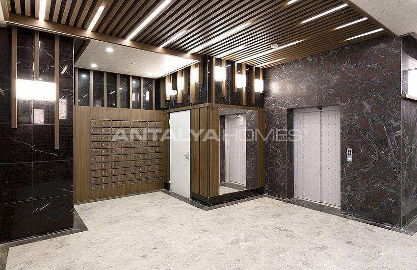 Apartments in a Complex Close to Tramway Stop in Kepez 18