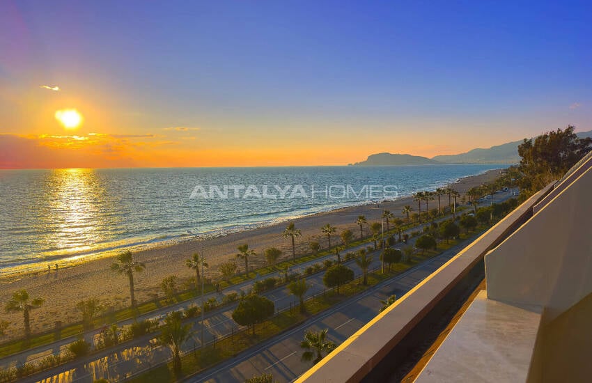 New-build Flats Nearby the Sea in a Complex in Alanya Kestel