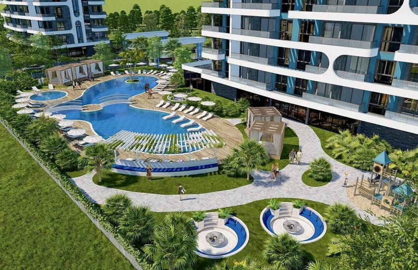 Luxurious Investment Flats Close to the Sea in Demirtaş Alanya