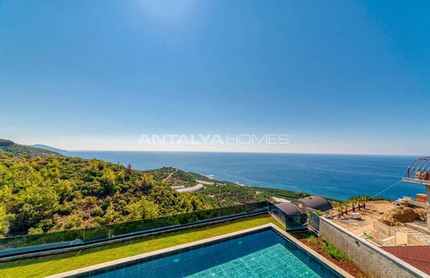 Alanya Kargıcak'ta Plaja Yakın Özel Havuzlu Lüks Malikane 5