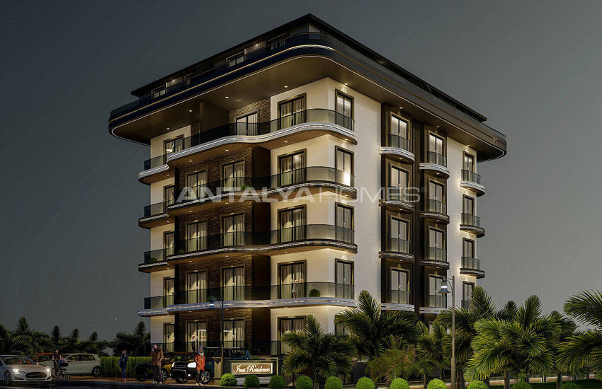 Apartments in a Residential Complex with Rich Facilities in Alanya 1