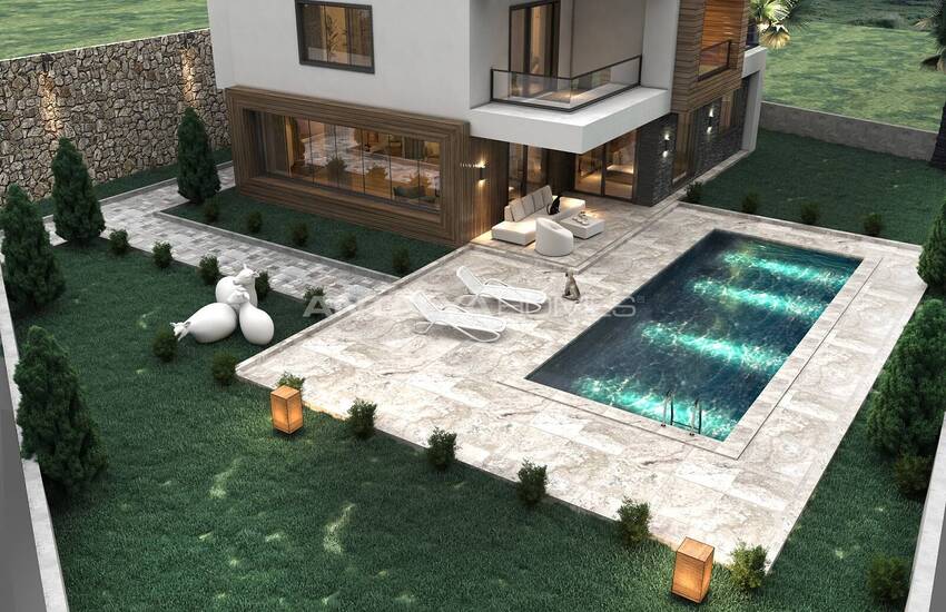 Meerblick Villa Mit Pool Und Garten In Alanya Kargicak 4