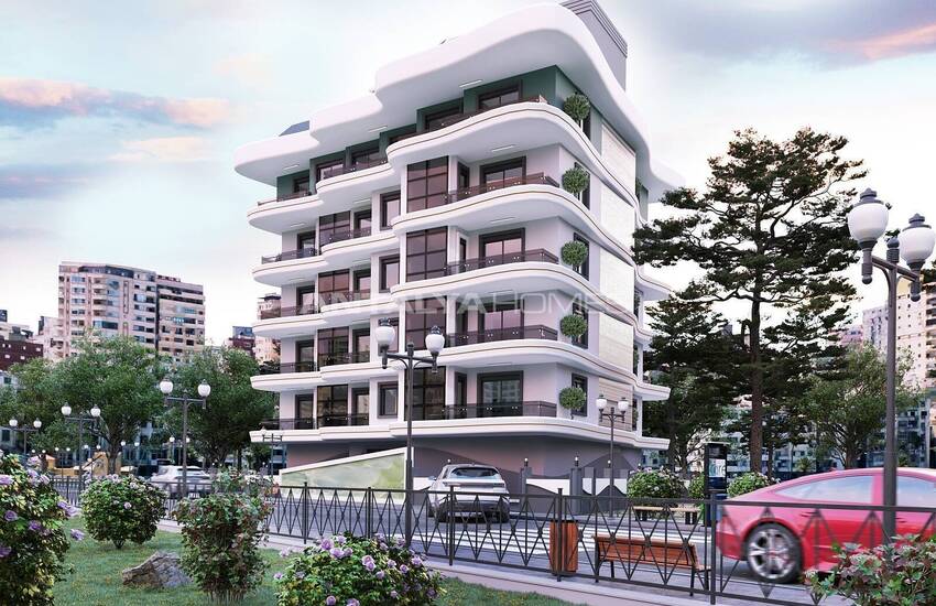 Apartments in Project with Rich Features in Alanya Mahmutlar 1
