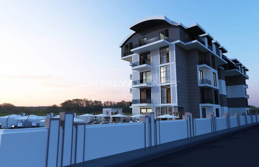 Properties in a Complex with Social Activities in Gazipasa 5