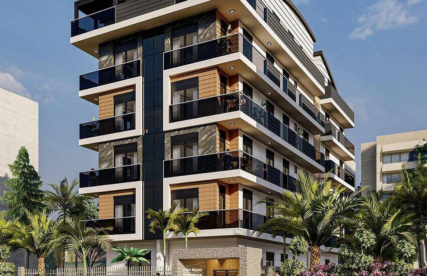 New Build Real Estate with Car Park in Isiklar Caddesi Antalya 1