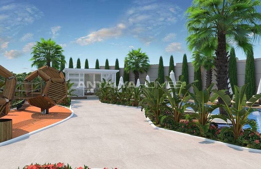 Alanya Demirtaş'ta Sosyal Aktiviteli Projede Sıfır Daireler 5