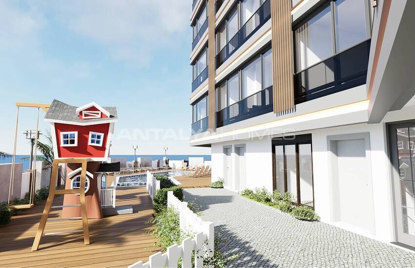 Apartments Near Sea in Complex with Car Park in Isiklar Antalya 11