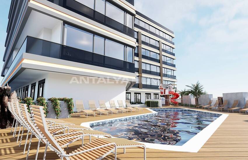 Apartments Near Sea in Complex with Car Park in Isiklar Antalya 3