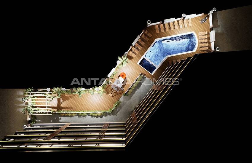 Apartments Near Sea in Complex with Car Park in Isiklar Antalya 7