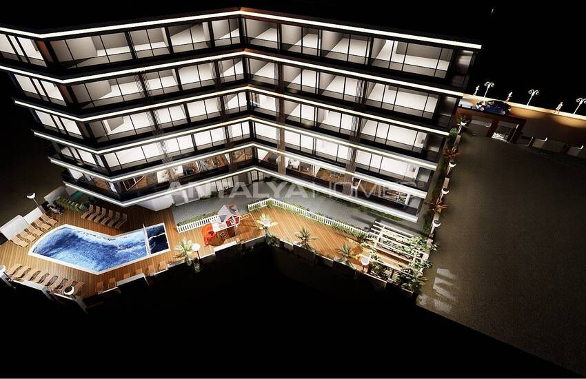 Apartments Near Sea in Complex with Car Park in Isiklar Antalya 8