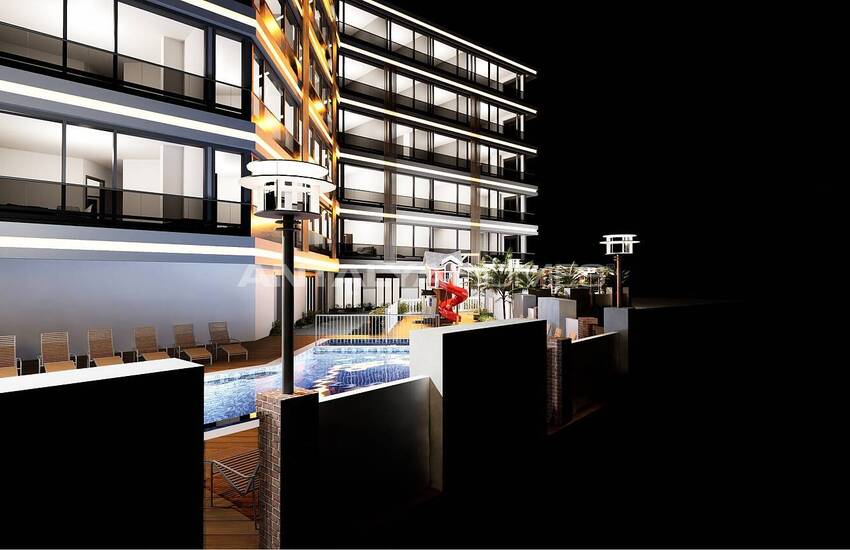 Apartments Near Sea in Complex with Car Park in Isiklar Antalya 9