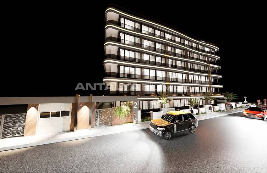 Apartments Near Sea in Complex with Car Park in Isiklar Antalya 10