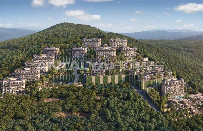 Havsutsikt Lägenheter I Ett Lyxigt Komplex I Kargicak Alanya 16