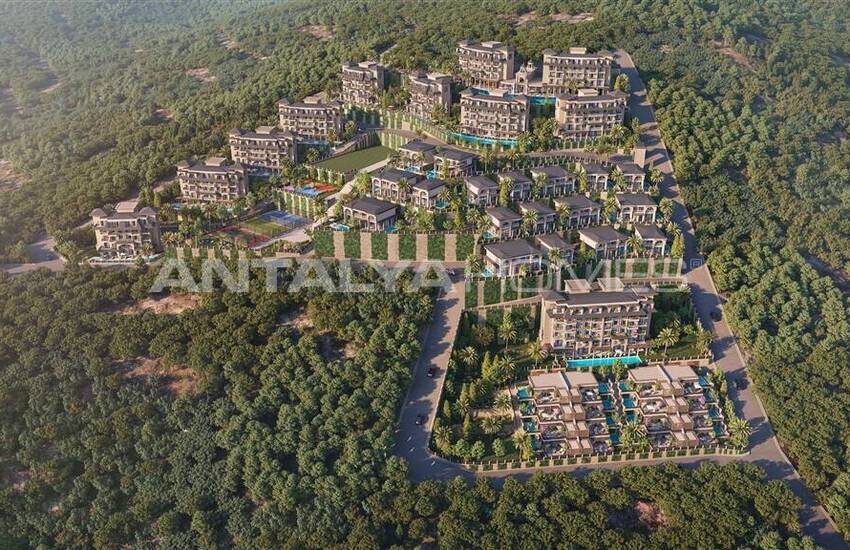 Havsutsikt Lägenheter I Ett Lyxigt Komplex I Kargicak Alanya 15