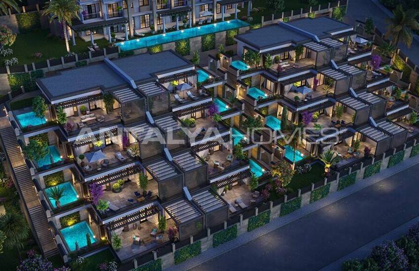 Havsutsikt Lägenheter I Ett Lyxigt Komplex I Kargicak Alanya 17