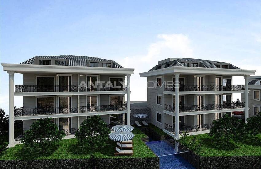 Appartements Luxueux Avec Facilités Privilégiées À Alanya 3